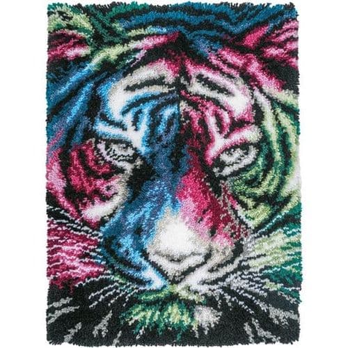 Vervaco Tiger Rug Latch Hook Kit