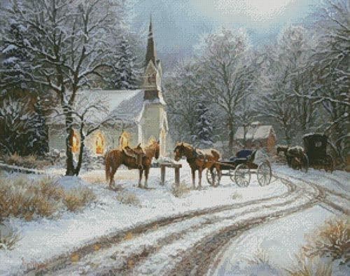 Vespers by Artecy printed cross stitch chart