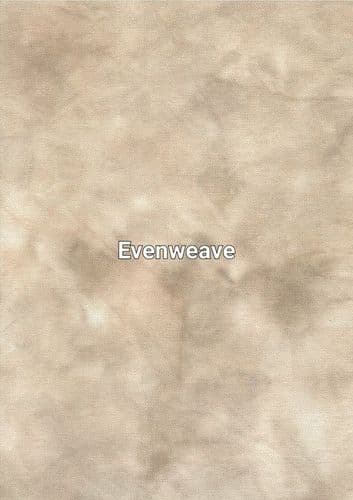 Vintage Gold Evenweave hand dyed by Fabrics by CraftiKate