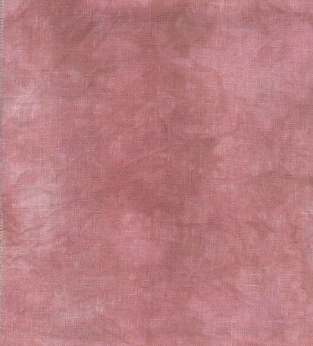 Vintage Rose Aida hand dyed by Fabrics by CraftiKate