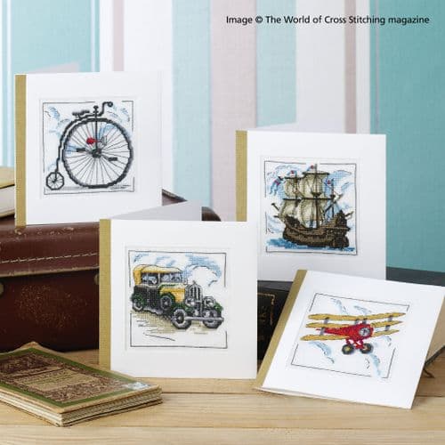 Vintage Voyage Transport Cards WOXS Issue 348 project pack