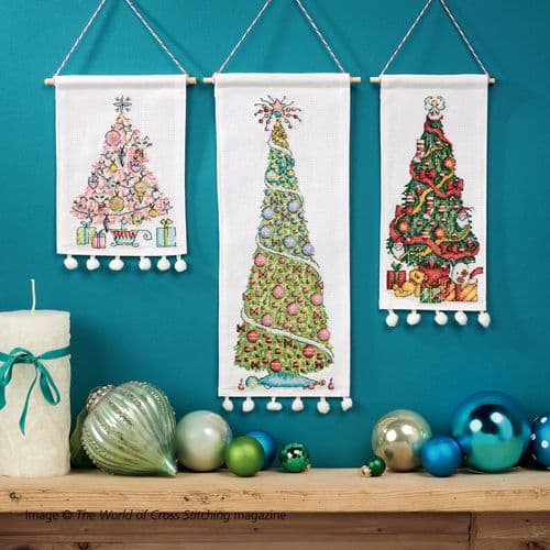 Wall Hangings WOXS Issue 314 Christmas 2021 project pack