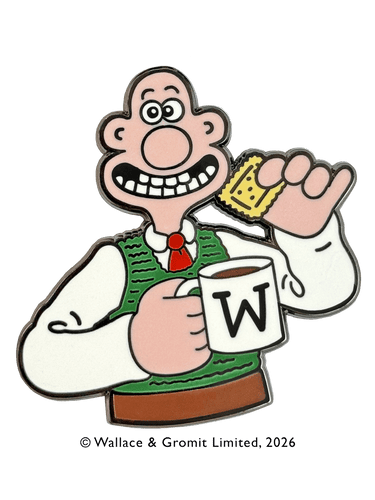 Wallace & Gromit Lovely Tea! Needle Minder by Bothy Threads