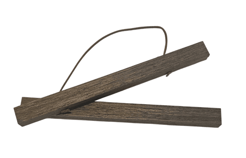 Walnut Wood Hanging Magnetic Wooden Frame - 21cm