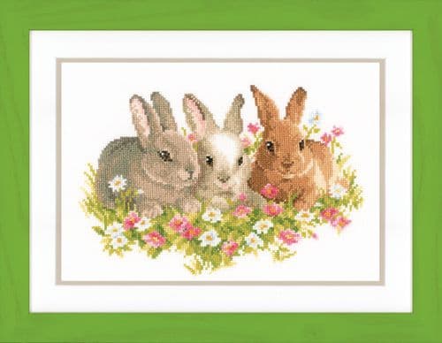 We Three Kings - Rabbits Counted Cross Stitch Kit by Vervaco