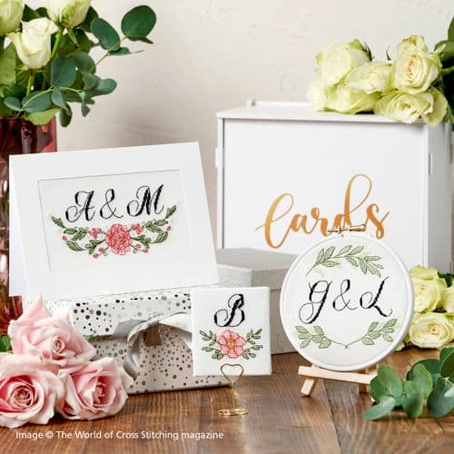 Wedding Calligraphy ABC Alphabet WOXS Issue 357 project pack