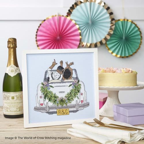 Wedding Car Just Hitched WOXS Issue 345 project pack