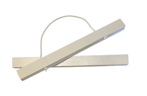 White Wood Hanging Magnetic Wooden Frame - 21cm