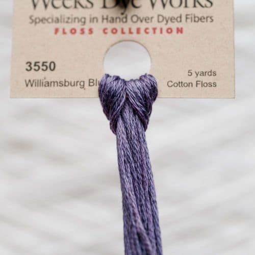 Williamsburg Blue 3550 Weeks Dye Works thread