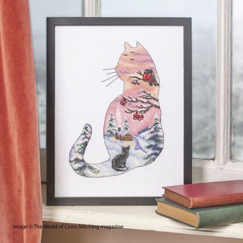 Winter Cat WOXS Issue 329 project pack
