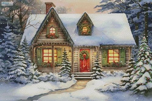 Winter Christmas by Artecy printed cross stitch chart