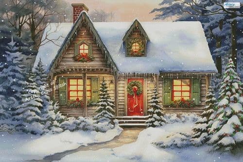 Winter Christmas (Large) by Artecy printed cross stitch chart