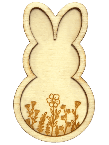 Wooden Bunny Needle Minder by Bothy Threads