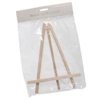 Wooden Easel: 19 x 25cm: Natural