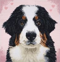 Woof cross stitch kit