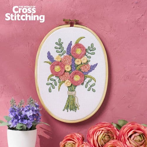 Woven Wheel Bouquet WOXS Issue 373 project pack