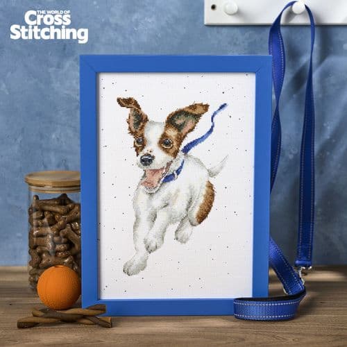 Wrendale Energetic Dog Time for Treats WOXS Issue 359 project pack