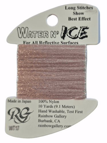 WT17 Barely Rose Ribbon Thread