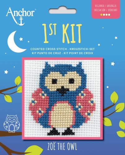Zoe 1st Kit Counted Cross Stitch Kit by Anchor