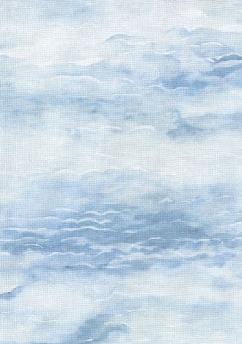Zweigart 32 Count Murano evenweave - Deep Water