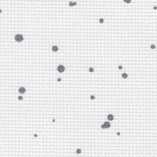 Zweigart 32 Count Murano evenweave Light Basalt Splash