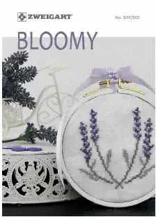Zweigart Bloomy cross stitch booklet
