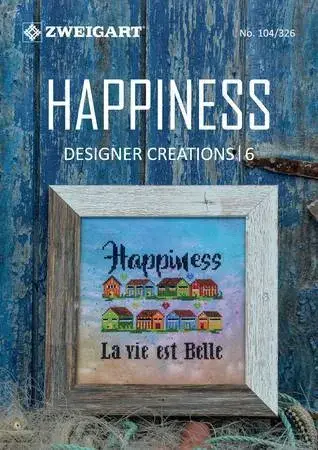 Zweigart Happiness cross stitch booklet