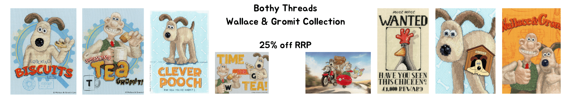 Bothy Threads Wallace and Gromit