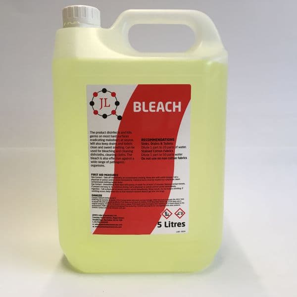 4 x 5Ltrs Thin Bleach