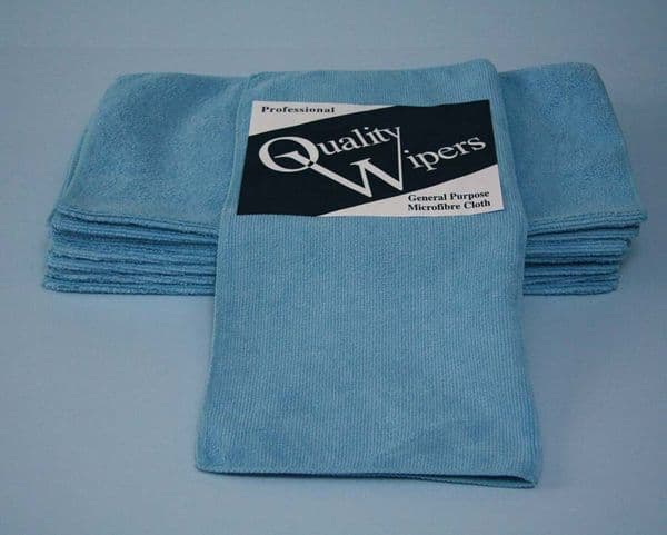 GENERAL MICROFIBRE CLOTH - BLUE - pack 10