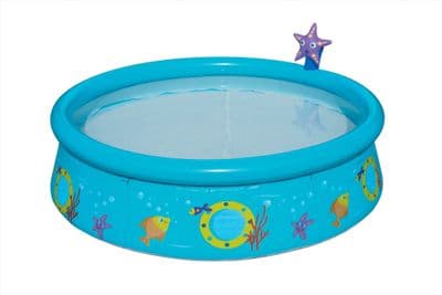 Bestway My First Fast Set Spray Paddling Pool - Sealife - 57326