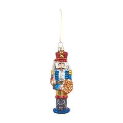Christmas Bauble 13cm Nutcracker Premier G231540