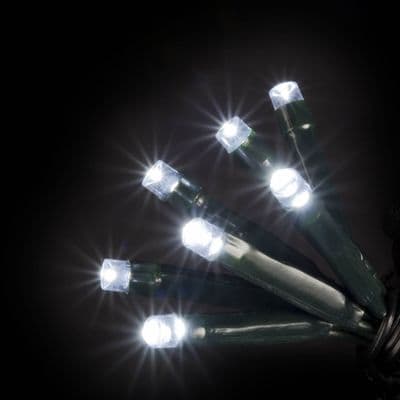 Christmas Lights Ice White 240 LED Multi Function 