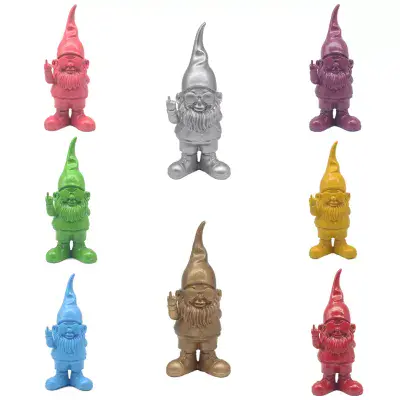 Gnomes Behaving Badly Naughty Gnome Gift Various Colours Standard or Large