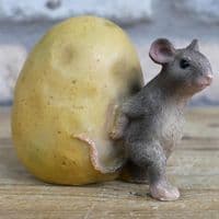 Mouse Rolling Potato Ornament Home Decoration Gift
