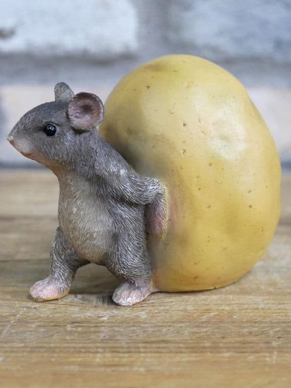 Mouse Rolling Potato Ornament Home Decoration Gift