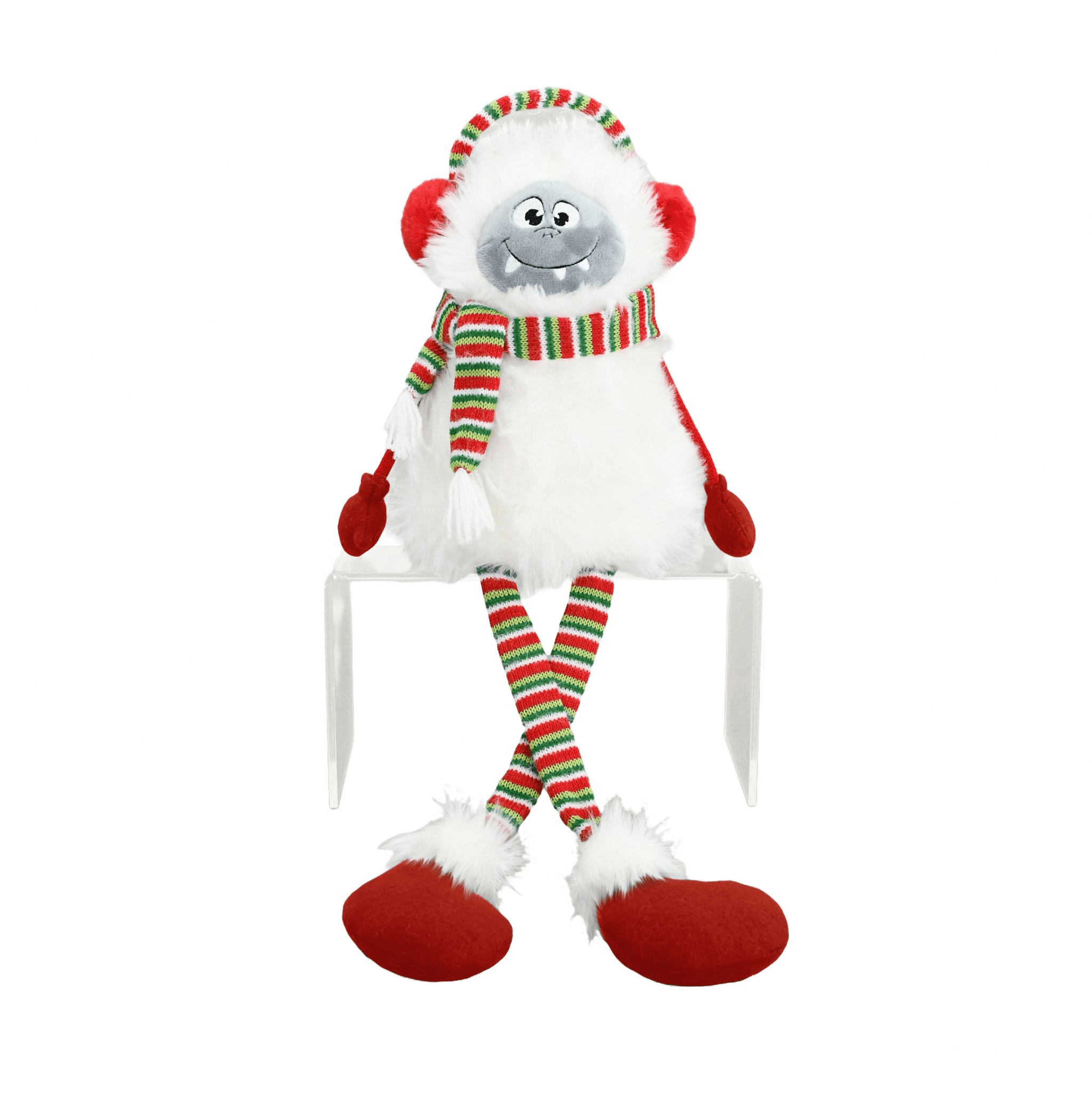 Yodi The Yeti Plush Christmas Decoration Standing or Sitting 33-120cm