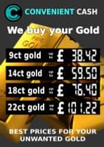 A1 We Buy Gold Display Board