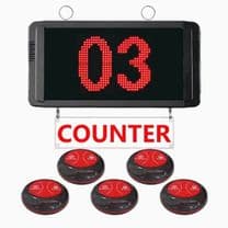 COU87M Post Office 5 Posn. Queue System