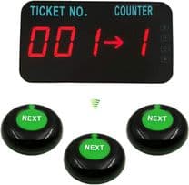 COU88M Queue System for multiple counters