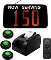 COU89M Queue System With Printer