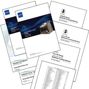 De La Rue / Talaris / Glory Parts & Service Manuals - PDF Format