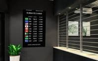 HD Digital Exchange Rate Display Board, 80 currencies & 2 promotional
