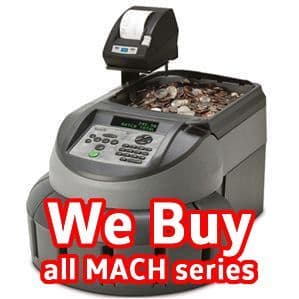 We buy all DeLaRue Talaris and Glory Mach Series Coin Sorters