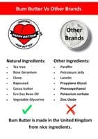 Bum Butter Anti-Chafing Cream 100ml | Natural Ingredients Cycling Running