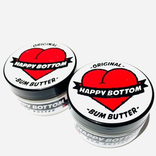 Twin Pack Bum Butter Anti-Chafing Cream 2x 100ml | Natural Ingredients Cycling Running