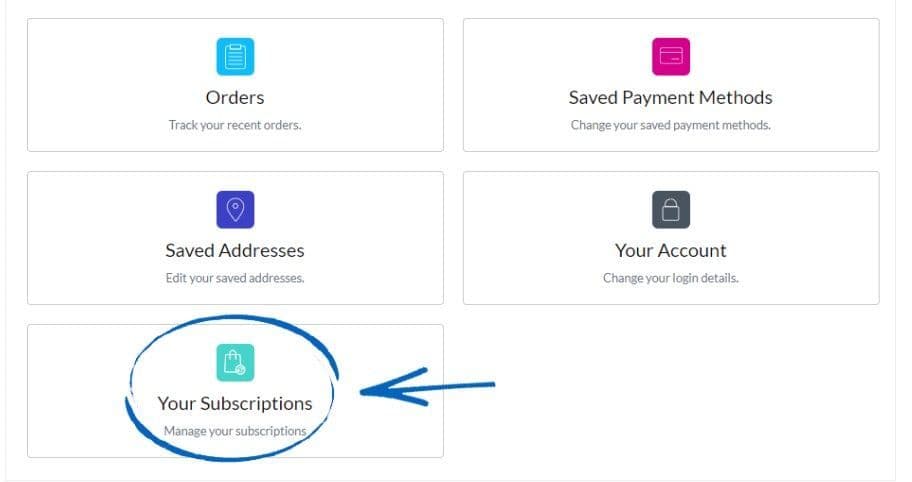 bum butter subscription dashboard