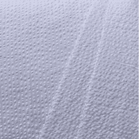 100% Cotton White Seersucker Small Stripes