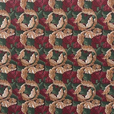 Acanthus Berry - Digitally Printed Polycotton