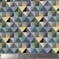 Big Holland Azure - Cotton Mix Tapestry Fabric